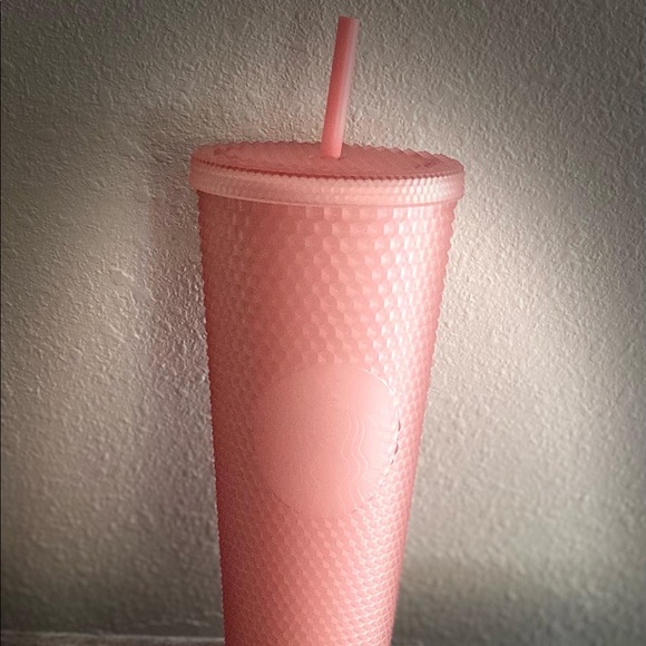 2022 Starbucks Pink Lemonade Studded 24oz Tumbler Cold Cup Venti NEW RELEASE! - Picture 2 of 2